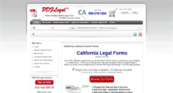 Desktop Screenshot of pdflegal.com
